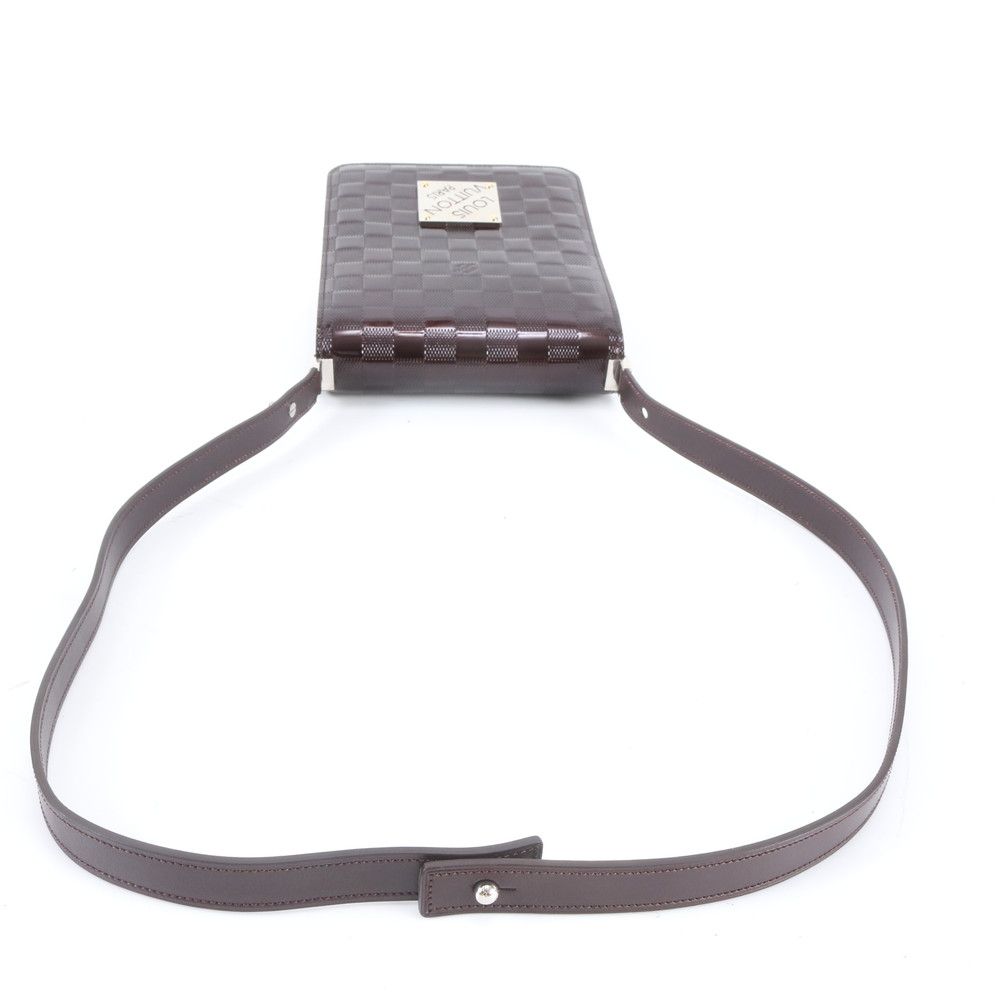 Louis Vuitton Damier Vernis Club Leather 2-Way Shoulder Bag Crossbody Hand — view 5