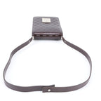 Louis Vuitton Damier Vernis Club Leather 2-Way Shoulder Bag Crossbody Hand — view 5
