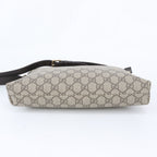 Gucci GG Supreme Leather Shoulder Bag Crossbody Messenger Business Tote — view 5
