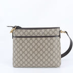 Gucci GG Supreme Leather Shoulder Bag Crossbody Messenger Business Tote — view 3