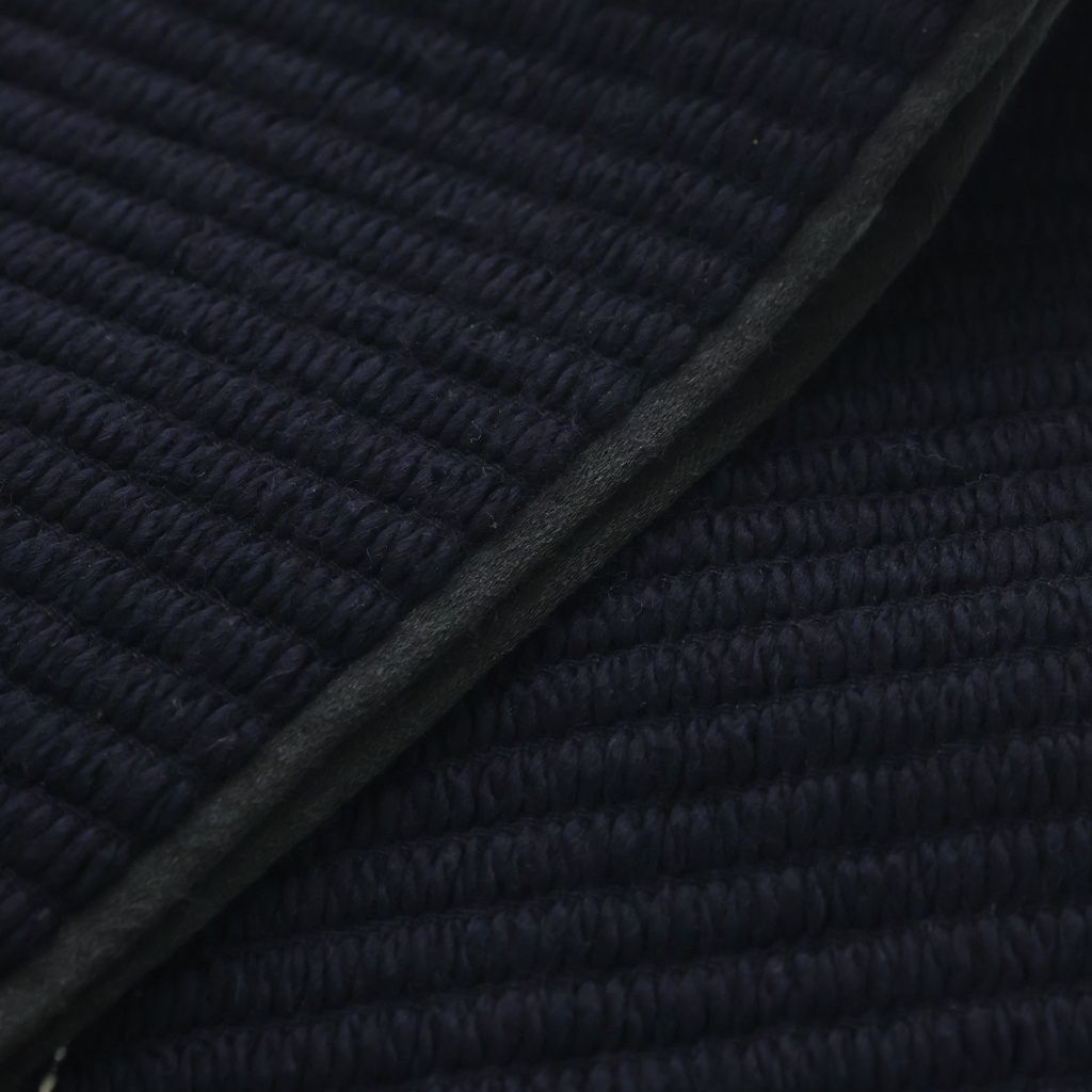 Dior Logo Oblique Big Scarf Navy Silk Blend — view 6