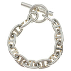 Hermes Chaine D'ancre Bracelet TGM 12 Links Silver — view 2
