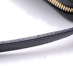 Prada Vitello Phoenix Shoulder Bag Black Leather Gold — view 7