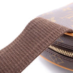 Louis Vuitton Pochette Gange Monogram Leather Shoulder Bag Brown — view 7