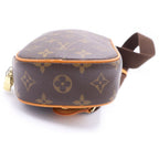 Louis Vuitton Pochette Gange Monogram Leather Shoulder Bag Brown — view 4
