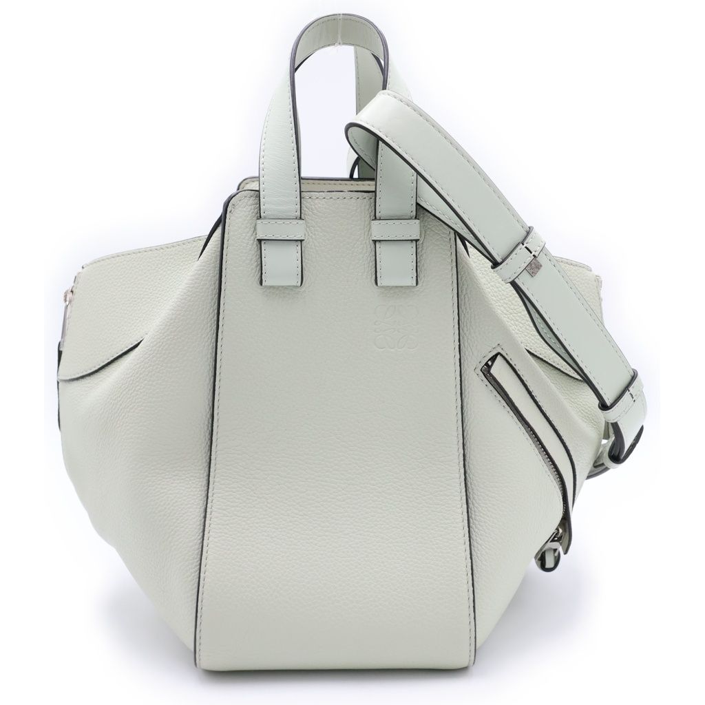 Loewe Hammock Small Leather 2-Way Shoulder Bag Green