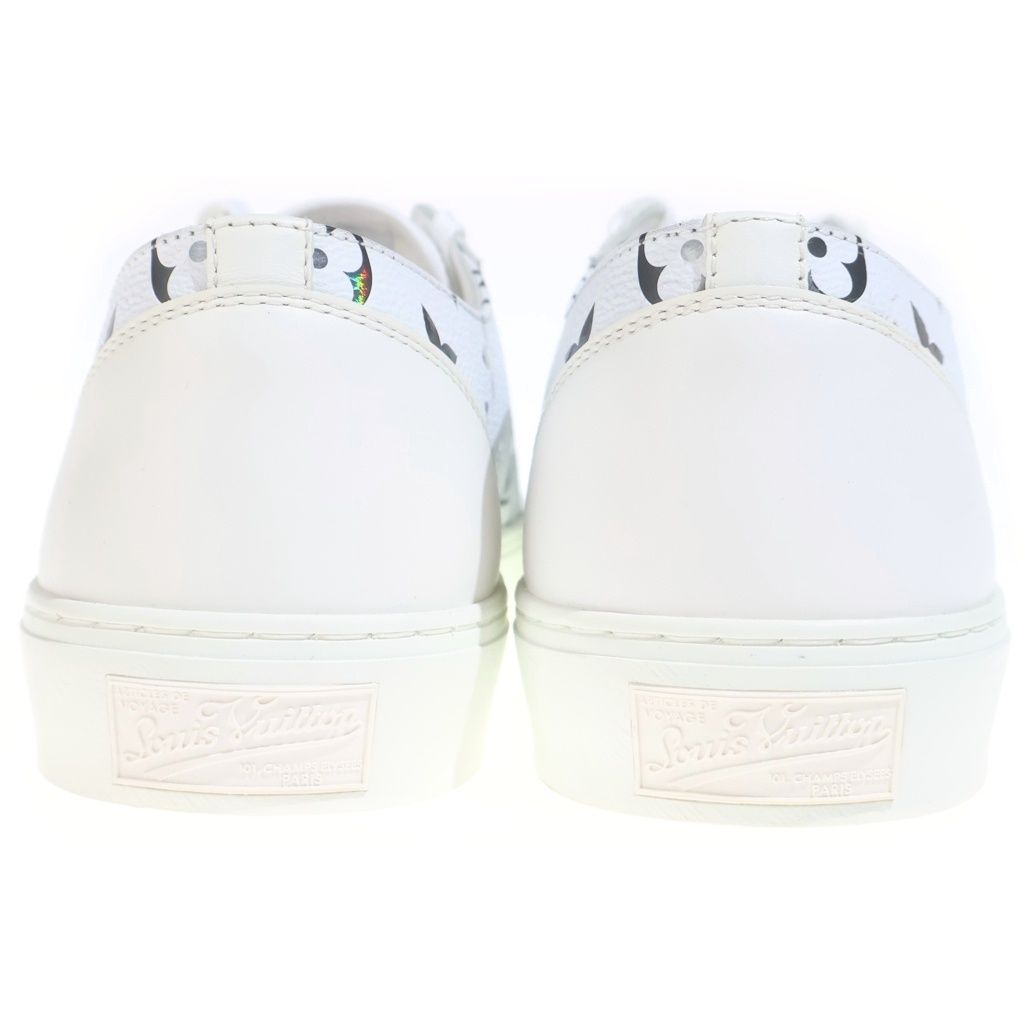Louis Vuitton Monogram Tattoo Line Leather Low Cut Sneakers White — view 3