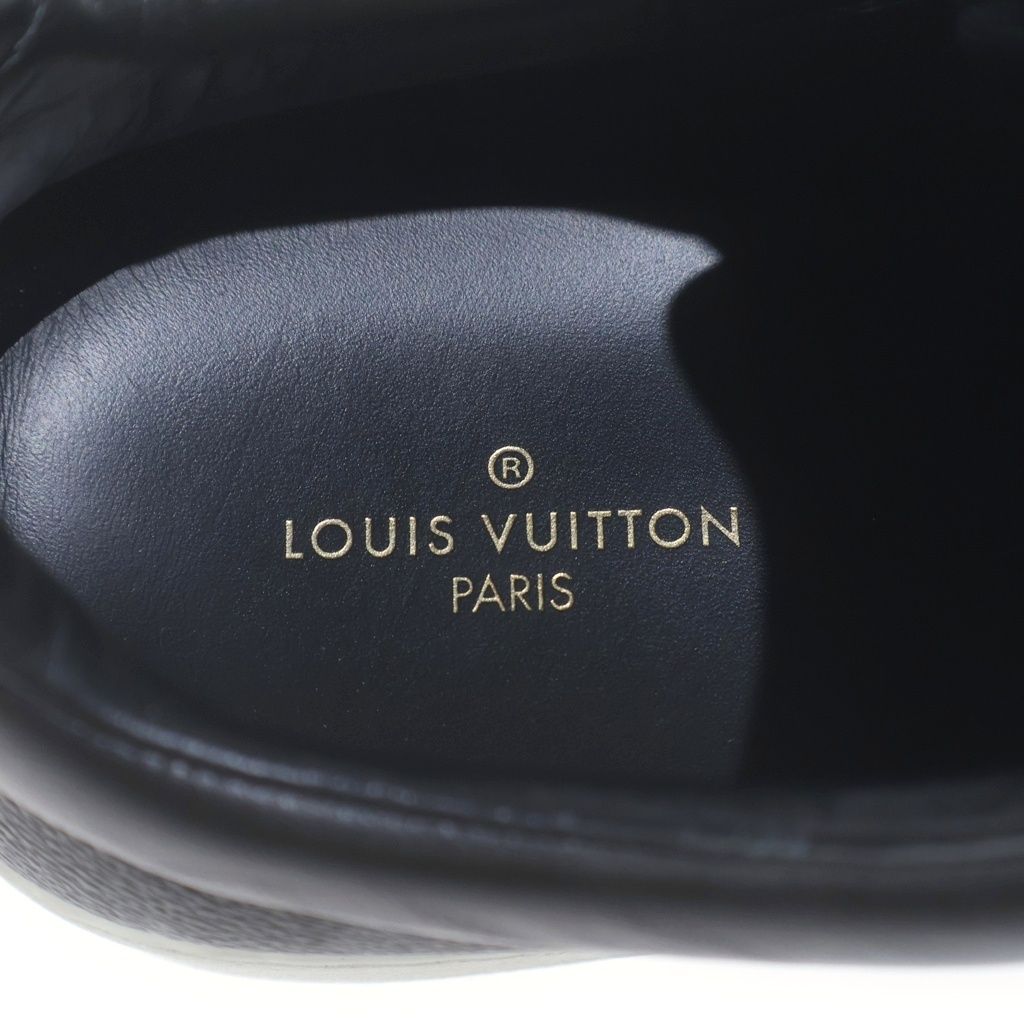 Louis Vuitton Luxembourg Monogram Low Cut Sneakers Black — view 6
