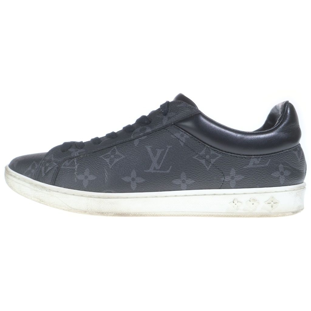 Louis Vuitton Luxembourg Monogram Low Cut Sneakers Black