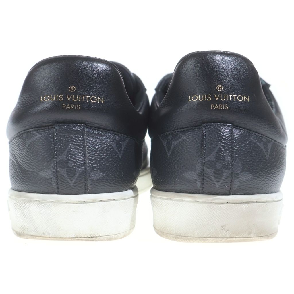 Louis Vuitton Luxembourg Monogram Low Cut Sneakers Black — view 3