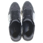 Louis Vuitton Run Away Monogram Low Cut Sneakers Black White — view 4