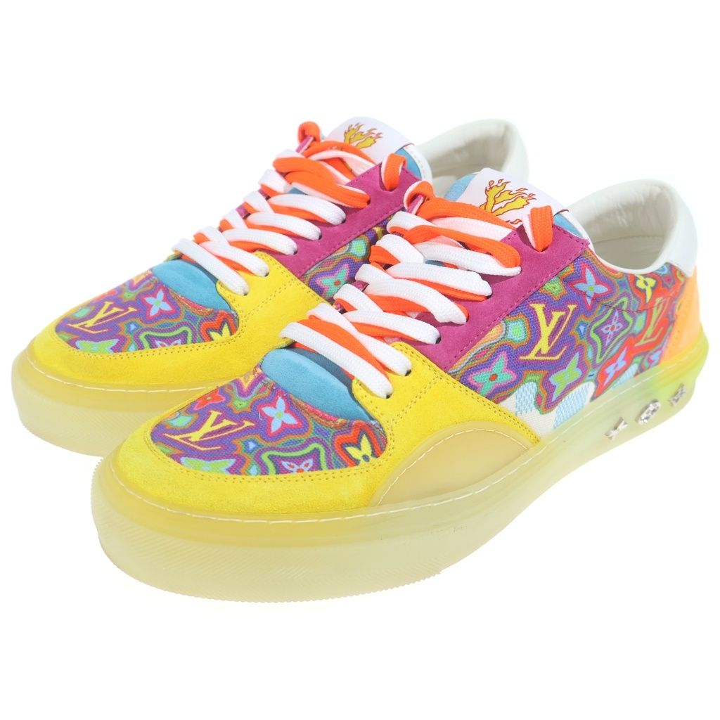 Louis Vuitton Psychedelic Monogram Canvas LV Ori Line Low Cut Sneakers Multicolo — view 2