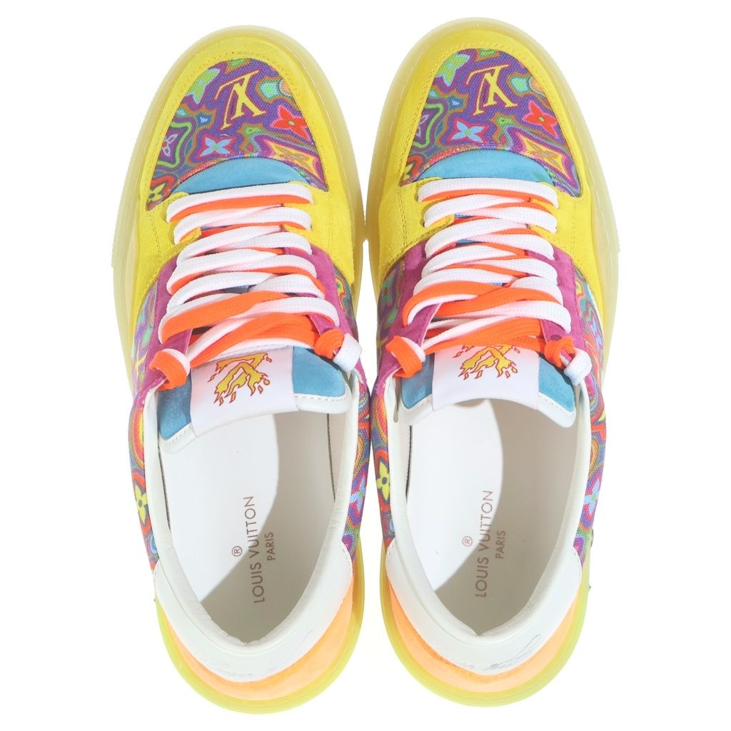 Louis Vuitton Psychedelic Monogram Canvas LV Ori Line Low Cut Sneakers Multicolo — view 4