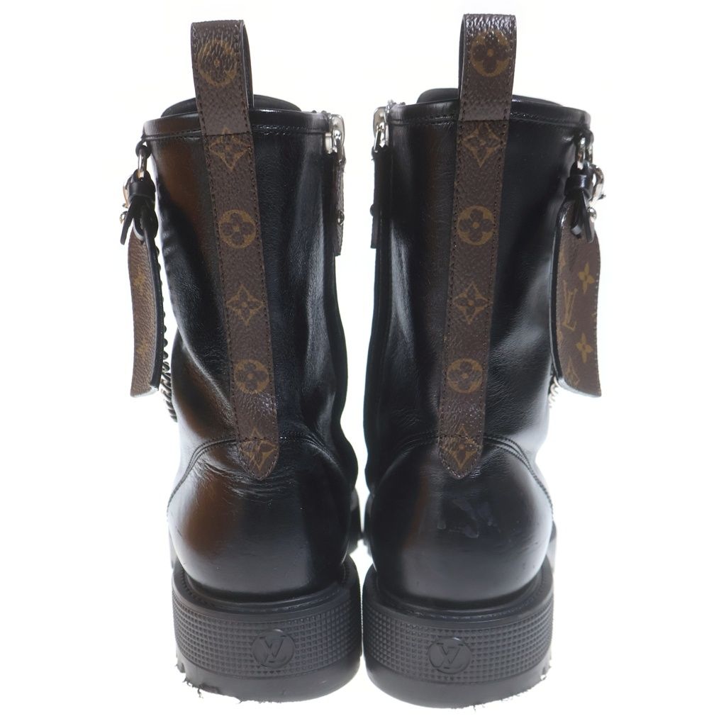 Louis Vuitton Monogram District Boots Black — view 3