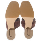 Hermes Platform Sandals Brown — view 5