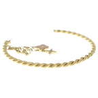 Louis Vuitton Cles All Sweet Monogram Earrings Gold — view 3
