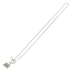 Hermes Amulet Kelly Pendant Chain Necklace Silver — view 2