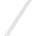 Hermes Amulet Kelly Pendant Chain Necklace Silver — view 4