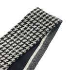 Dior Mitzah Twilly Scarf Black White — view 2