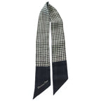Dior Mitzah Twilly Scarf Black White — view 4