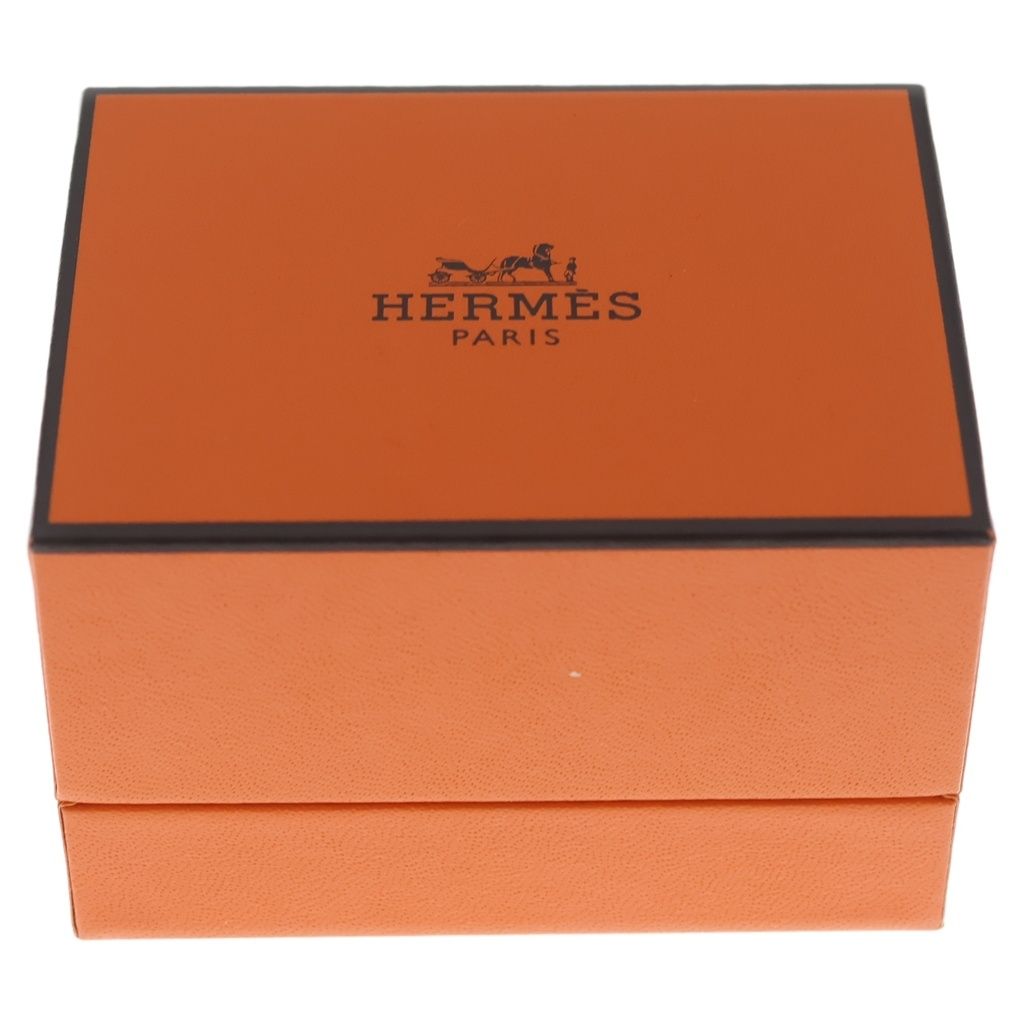 Hermes Chaine D'ancre Hoop Earrings Silver — view 6