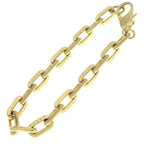 Louis Vuitton Collier LV Edge MM Gold Color Chain Necklace — view 2