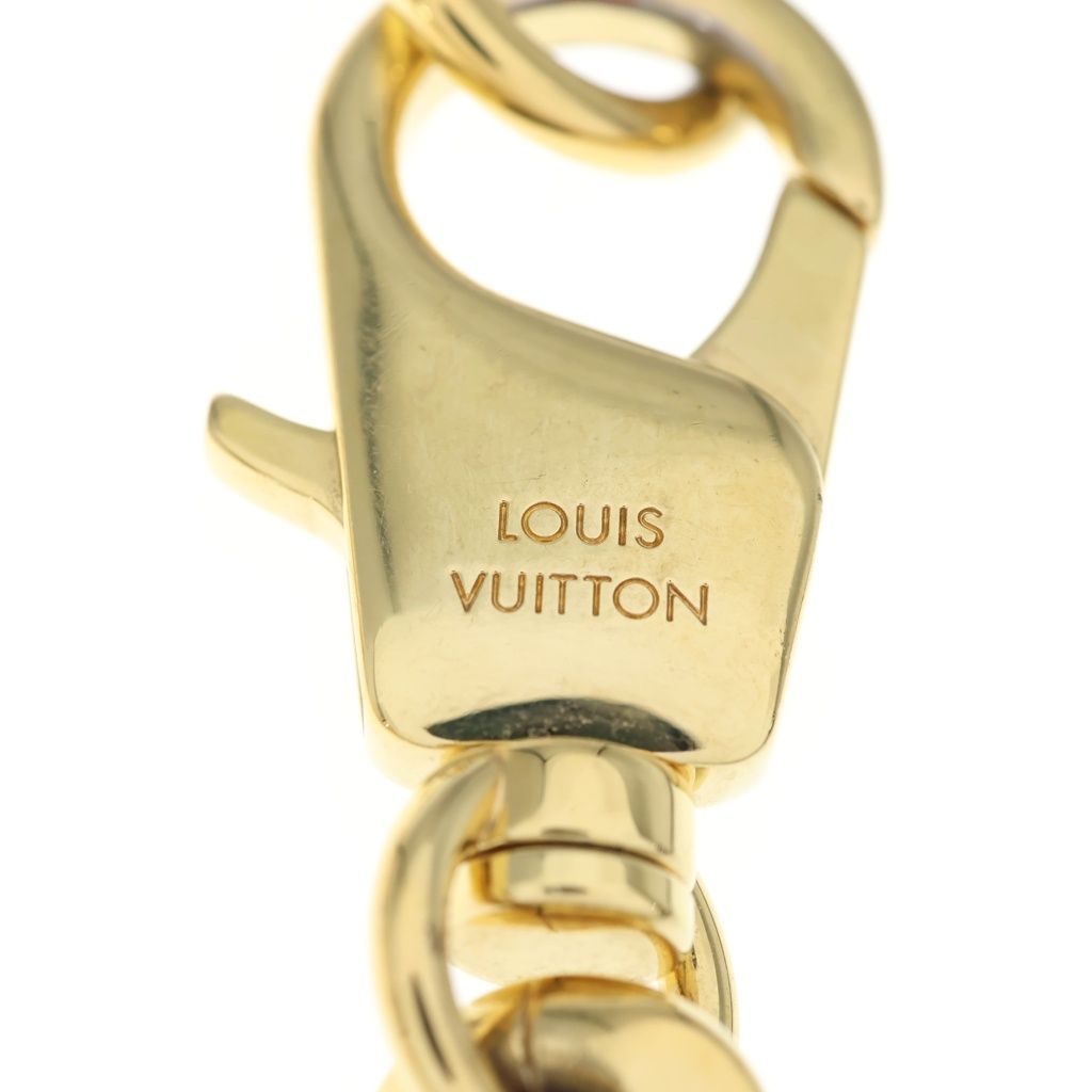 Louis Vuitton Collier LV Edge MM Gold Color Chain Necklace — view 5