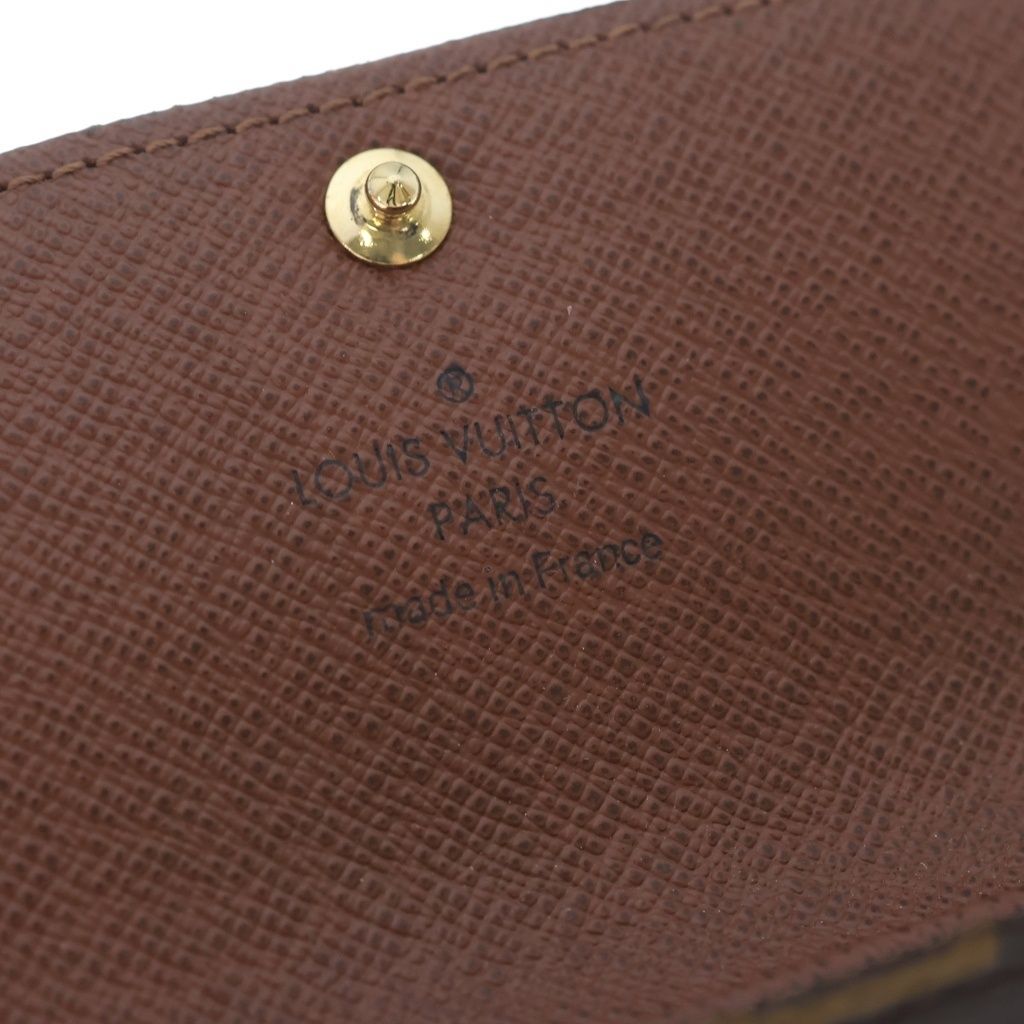 Louis Vuitton Monogram All Over Pattern Multicles 6 Row Key Case Brown — view 6