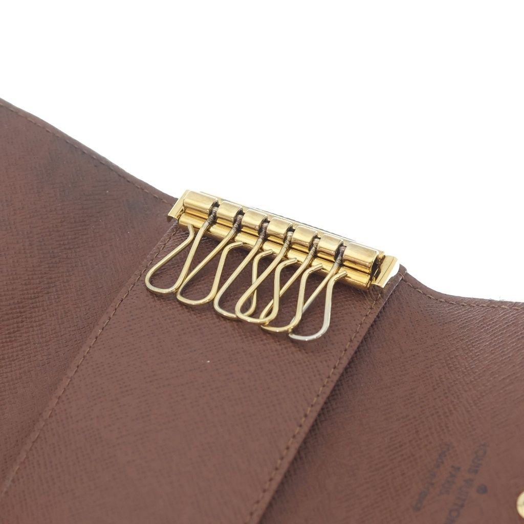 Louis Vuitton Monogram All Over Pattern Multicles 6 Row Key Case Brown — view 4