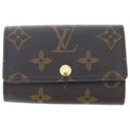 Louis Vuitton Monogram All Over Pattern Multicles 6 Row Key Case Brown