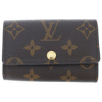 Louis Vuitton Monogram All Over Pattern Multicles 6 Row Key Case Brown