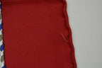 Celine Scarf Vintage Taiko Silk Red White — view 9