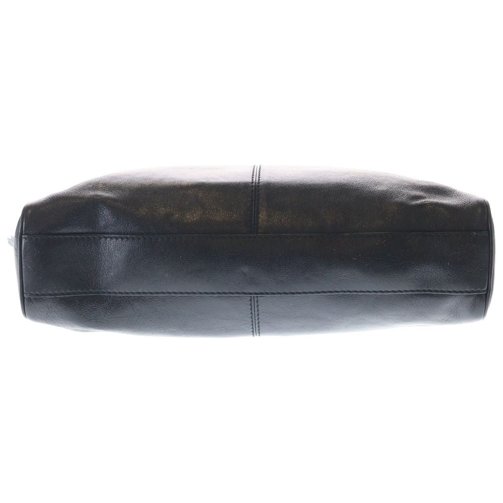 Gucci Liber 2-Way Shoulder Bag Black Leather Gold — view 4