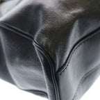 Gucci Liber 2-Way Shoulder Bag Black Leather Gold — view 5