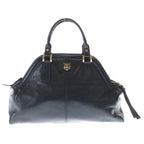 Gucci Liber 2-Way Shoulder Bag Black Leather Gold — view 2