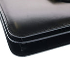 Celine Carriage Handbag Black Leather Gold — view 5