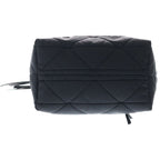 Prada Ri Nylon Midi Ampadet 2-Way Shoulder Bag Black Leather Silver — view 4