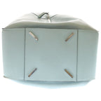 Loewe Hammock 2-Way Shoulder Bag Light Blue Leather Silver — view 4