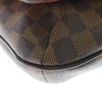 Louis Vuitton Damier Musette Salsa Long Shoulder Bag Brown Leather Gold — view 5