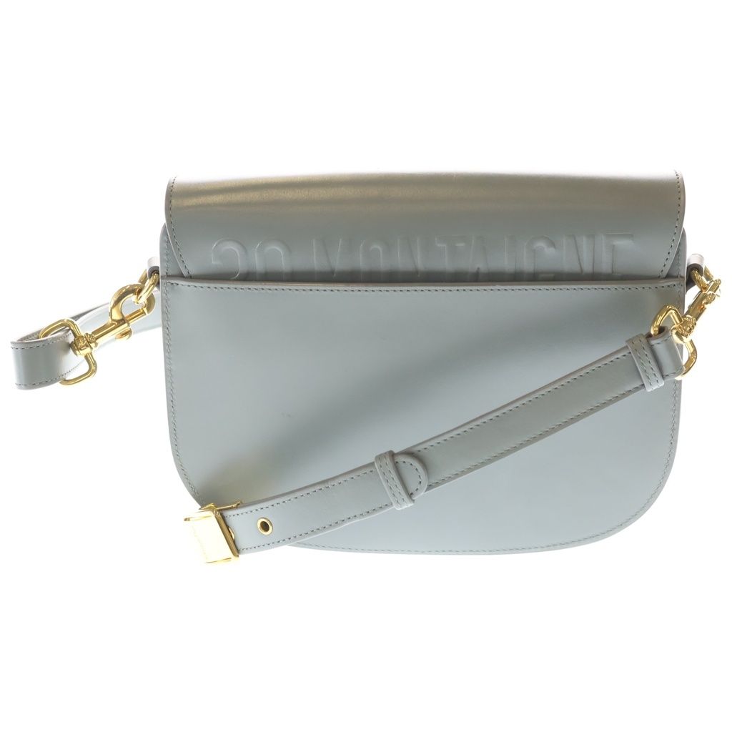 Dior Bobby Leather Shoulder Bag Gray — view 2