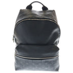 Louis Vuitton Discovery Backpack Monogram Eclipse Taigarama Leather Black