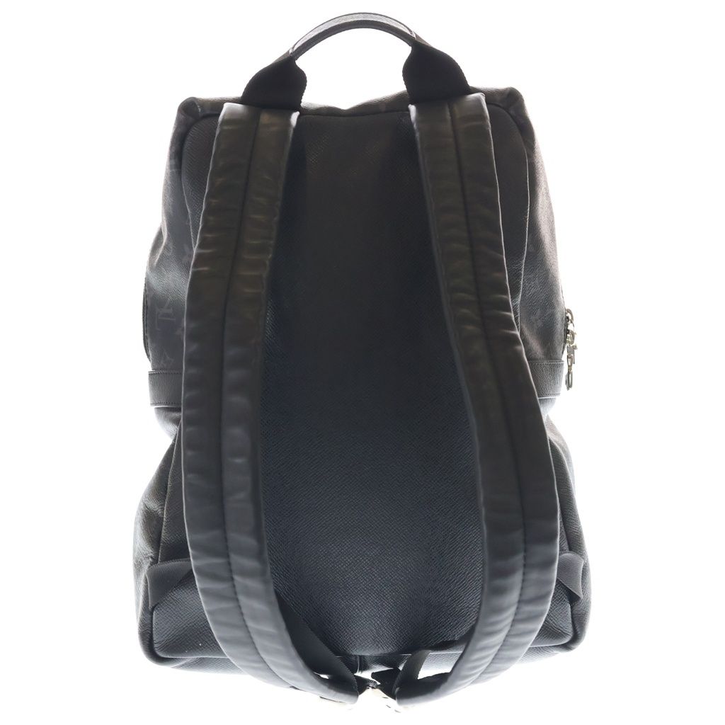Louis Vuitton Discovery Backpack Monogram Eclipse Taigarama Leather Black — view 2