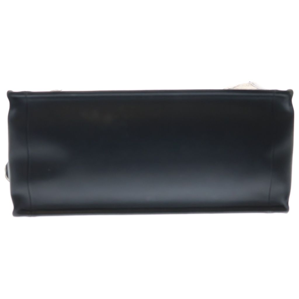 Dior Book Tote Black White Cotton Calfskin — view 4