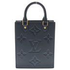 Louis Vuitton Monogram Empreinte Petite Sac Plat Mini Shoulder Bag Black Noir