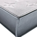 Louis Vuitton Monogram Empreinte Petite Sac Plat Mini Shoulder Bag Black Noir — view 7