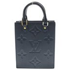 Louis Vuitton Monogram Empreinte Petite Sac Plat Mini Shoulder Bag Black Noir — view 2