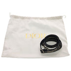Dior Travel Vanity Mini Shoulder Bag Oblique Navy Canvas Silver — view 8