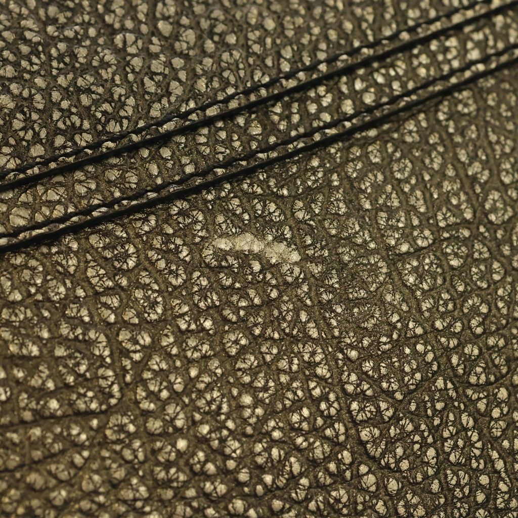 Celine Boogie Handbag Gold Leather Silver — view 6