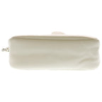 Prada Re Edition Shoulder Bag White Leather Silver — view 4