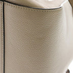 Loewe Hammock Small Shoulder Bag Beige Brown Leather Gold — view 5